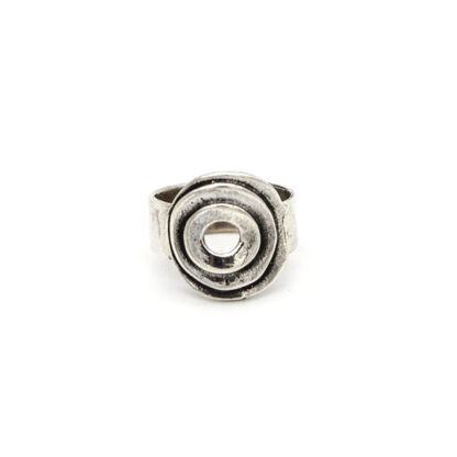 Anello 925-argento-cerchi-fatto a mano-sterling siler-ring-handmade