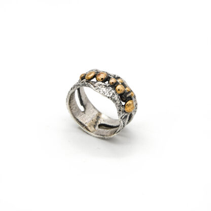 Anello-argento 925-perlage-fatto a mano-sterling silver-ring-handmade