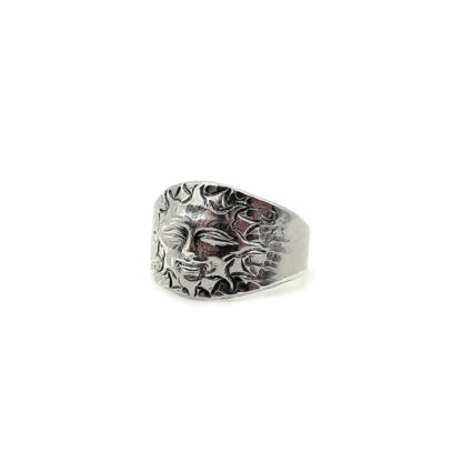 anello-argento 925-fatto a mano-sterling silver-ring-handmade-matteo macallè-sole-sun
