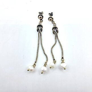 Orecchini Nodo Perle