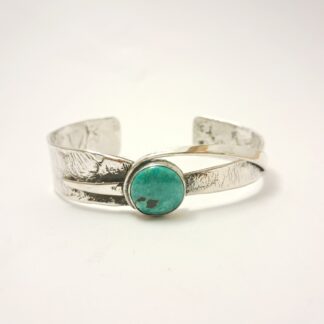 Bracciale turchese spirale